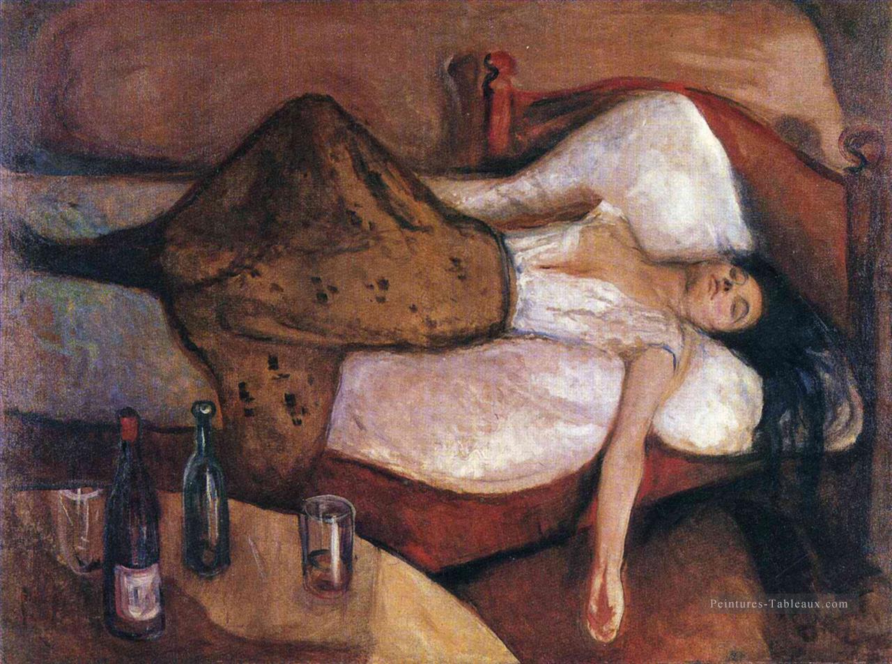 le lendemain 1895 Edvard Munch Peintures à l'huile